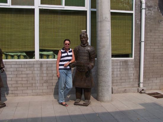 ein General der Terrakotta-Armee