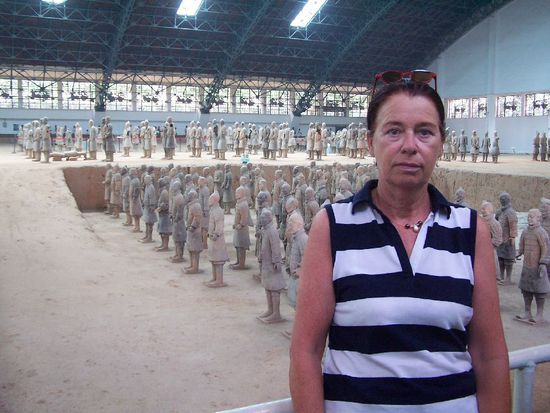 mit der Armee im Ruecken