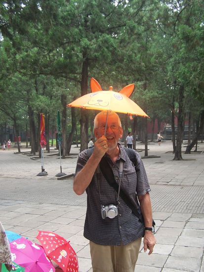 ist der Schirm aber klein