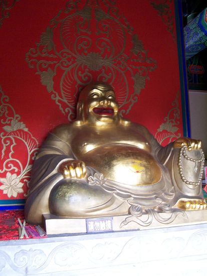 da lacht der Buddha