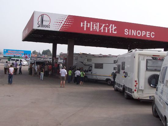 Wohnmobile tanken - eine Sensation