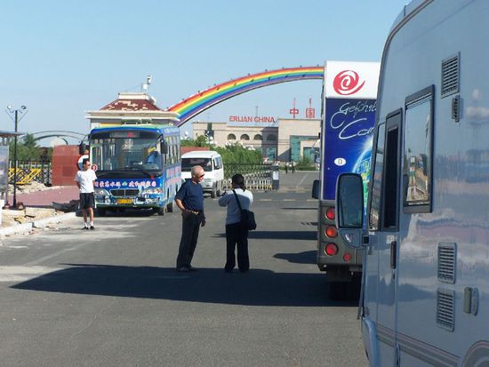 wir reisen aus China aus