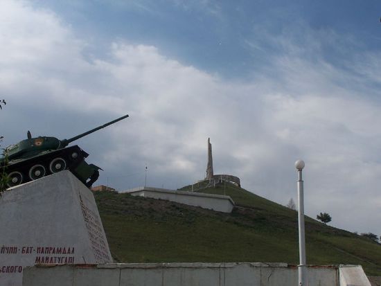 das Denkmal fuer den 2. Weltkrieg