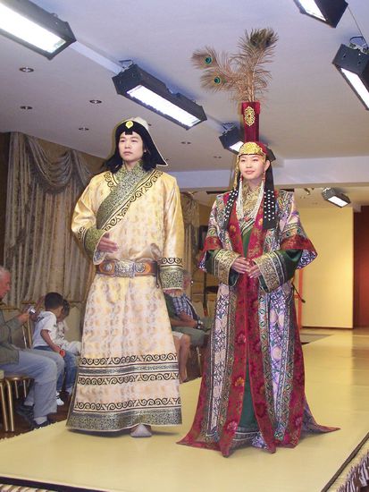 die Show mit ihren Kostuemen