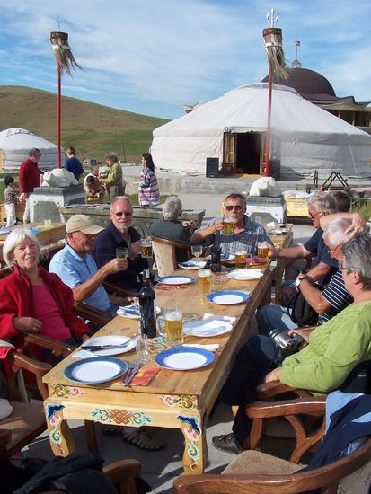 und hier grillen wir am Stellplatz mit Metzger Werner