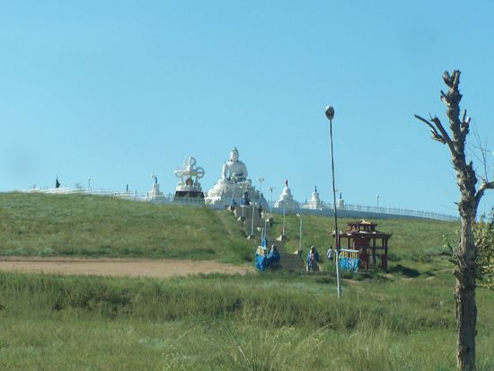 ein Tempel an der Strasse