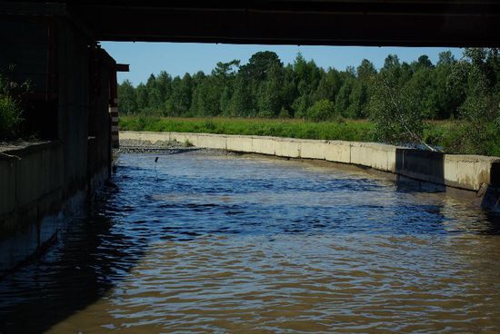 hier mussten wir durch, bevor wir an den See konnten