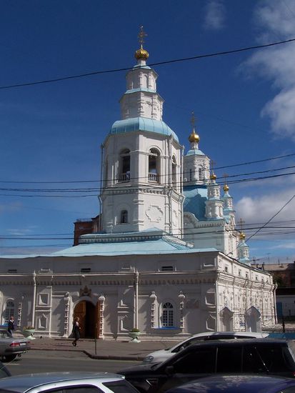 die aelteste Kirche von Krasnojarsk