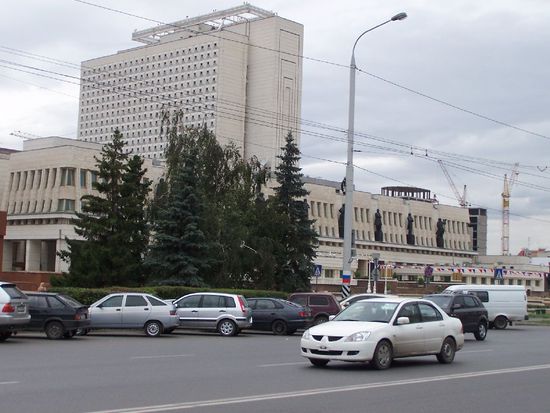 Omsk - Puschkinbibliothek