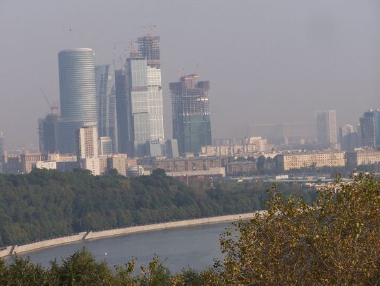 Neubauten in Moskau