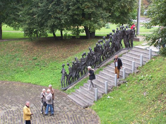 Minsk - das Denkmal fuer die Juden