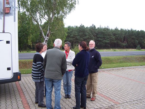 morgens in Polen an der Grenze, wie geht es weiter ?