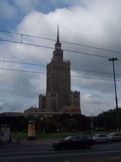 der Kulturpalast in Warschau