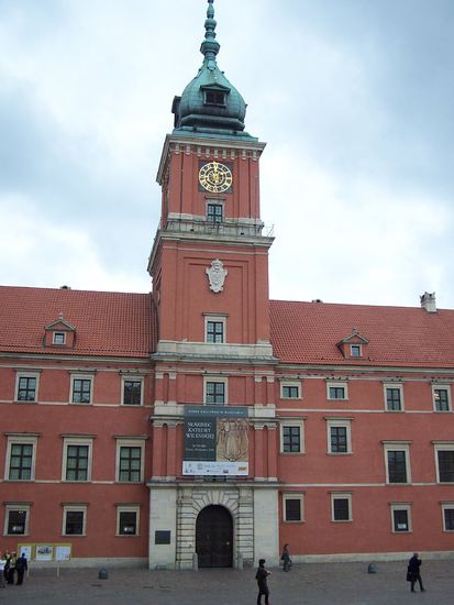 das Schloss in Warschau