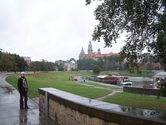 der Wawel, Schlossberg, von Krakau