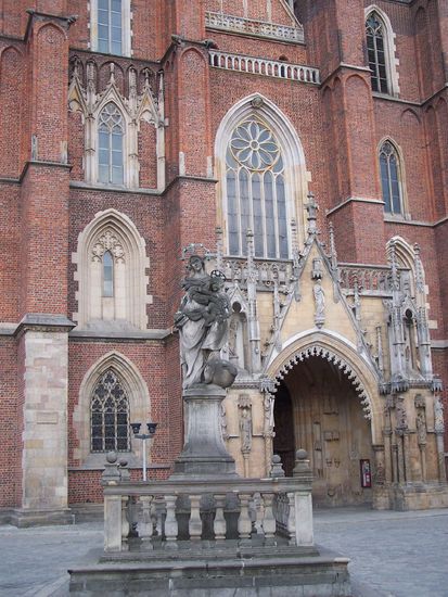 die Kathedrale von Breslau