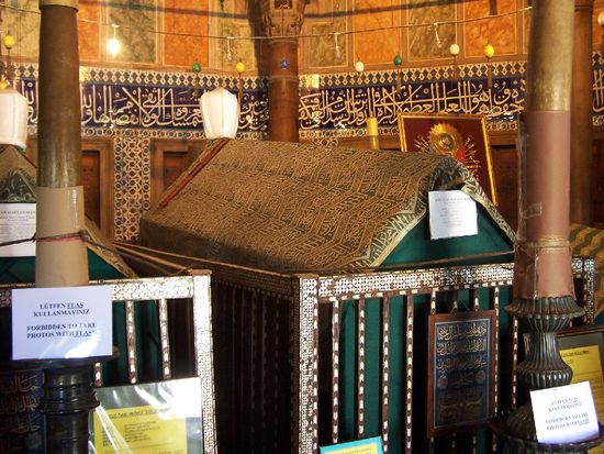 Der Sarkophag von Sueleyman dem Praechtigen