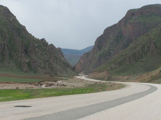 auf der Fahrt nach Dogubayazit