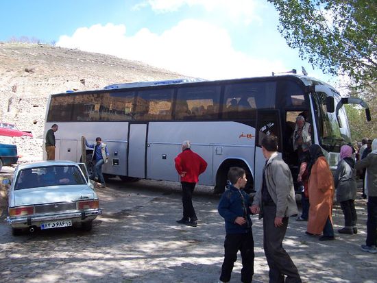 das Wendemanoever unseres Buses