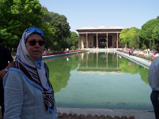 der Palast der 40 Saeulen in Isfahan