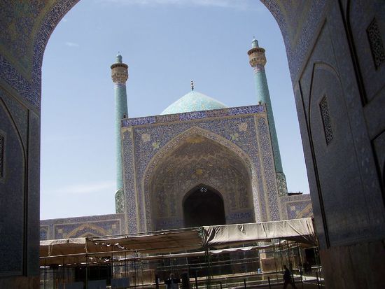 die Versammlungsmoschee in Isfahan