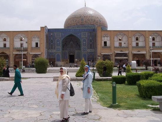 Isfahan: Imamplatz vor der Versammlungsmoschee