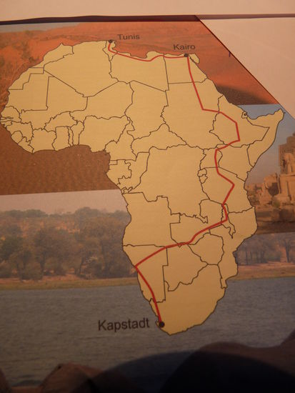 unsere Route, was wird sie bringen