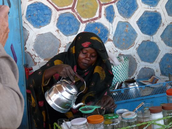 so wird im Sudan Kaffee gekocht
