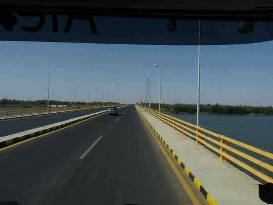 die Nilbrücke nach Dongola