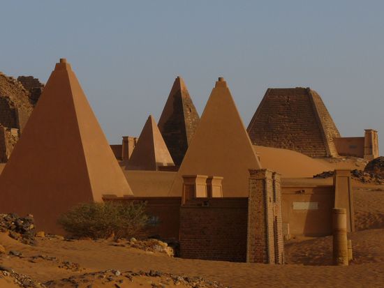 die Pyramiden von Meroe