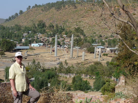 Axum - Blick auf das Stelenfeld