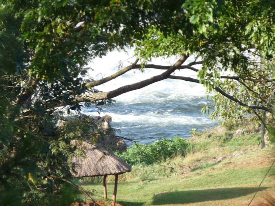 die Bujangali Falls in Jinja - Uganda