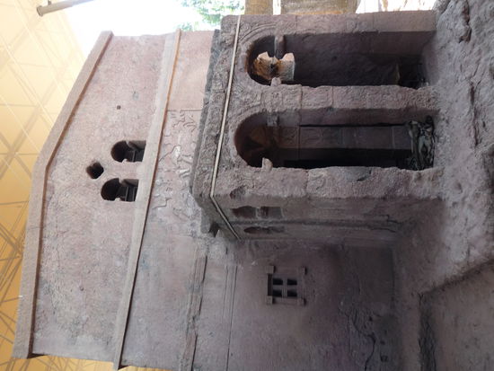 Lalibela  Die St. Marys Kirche