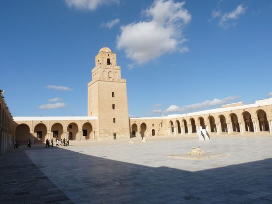 die grosse Moschee Innenhof