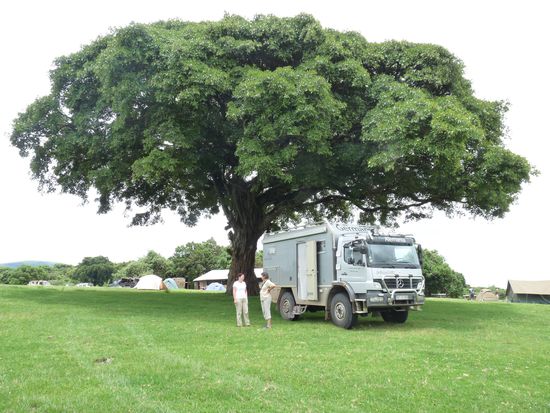 so stehen wir am Ngorongoro