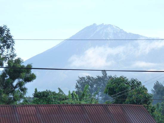 der Mount Meru bei Arusha