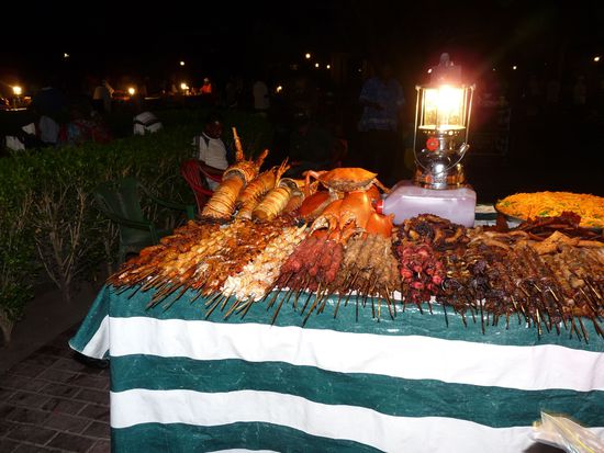 die Leckereien im Foodhani-Park