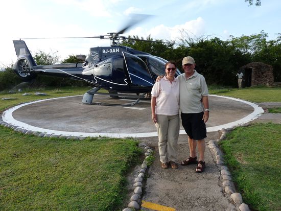 gluecklich nach unserem ersten Hubschrauberflug - es war super