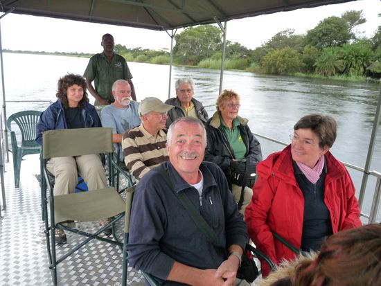 eine Seefahrt, die ist lustig auf dem Okawango