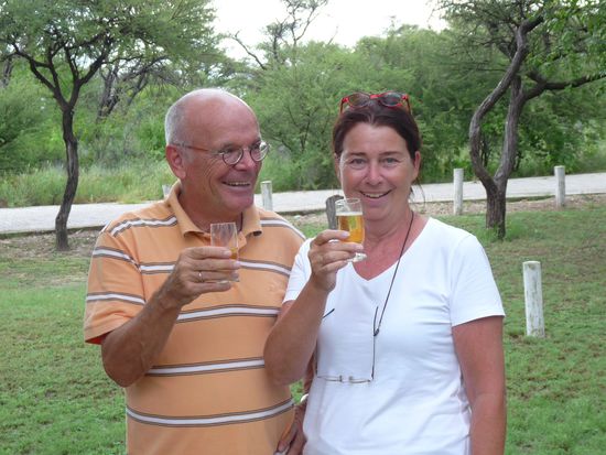 die glücklichen Großeltern