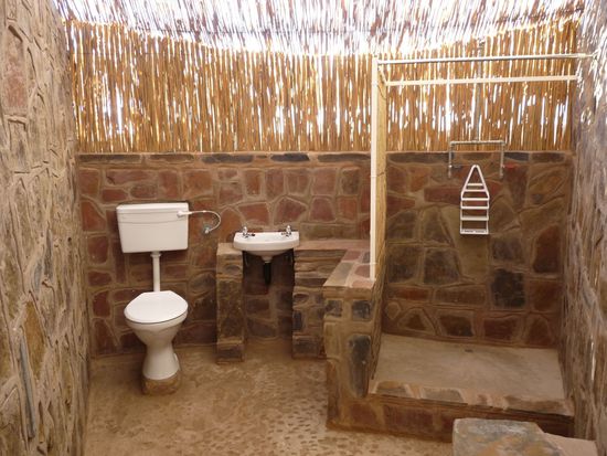 so sahen die Duschen aus - sind die nicht toll