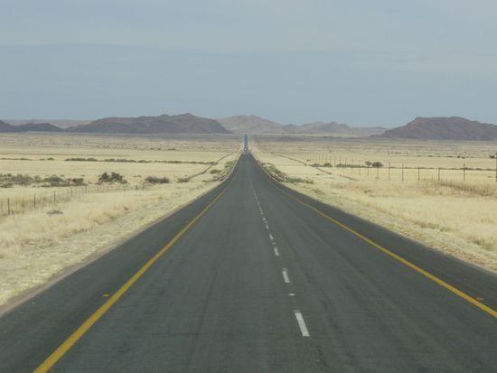 die abgeernteten Getreidefelder vor Kapstadt