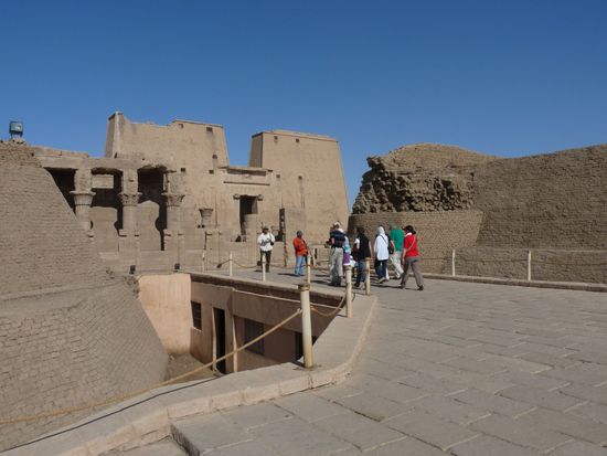 Tempel in Edfu