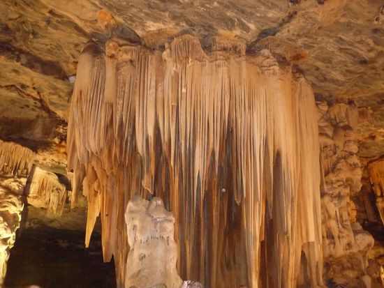 so sieht es in den Cango Caves aus