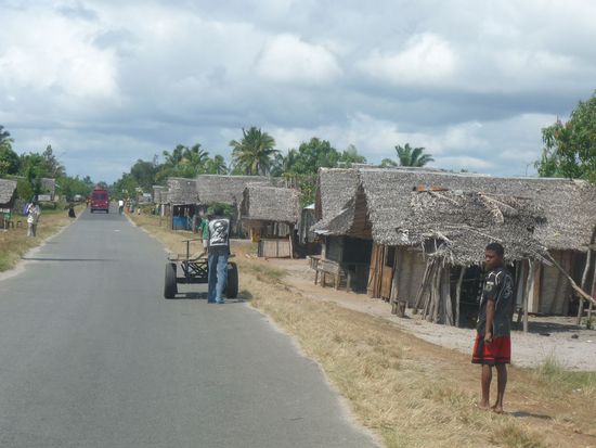 so fahren wir durch die Doerfer