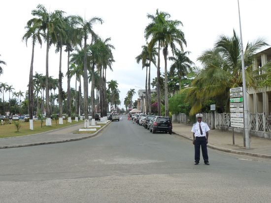 der grosse Boulevard von Tamatave