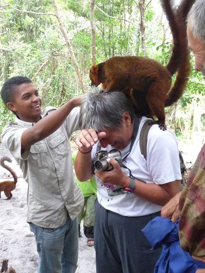 das gefällt Margrit aber nicht so gut und Hasina rettet sie