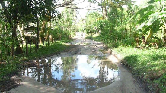 die Piste nach Andisabe