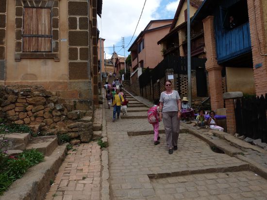 in der Altstadt von Fianarantsoa