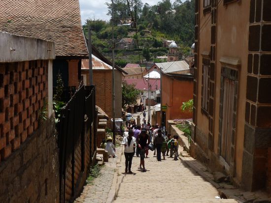 Die Altstadt - der Wiederaufbau und die Renovierung wird von der UNESCO gefördert